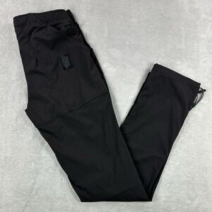 Topo Designs Pants Womens Small Black Hiking Belted Outdoors Camping Casual